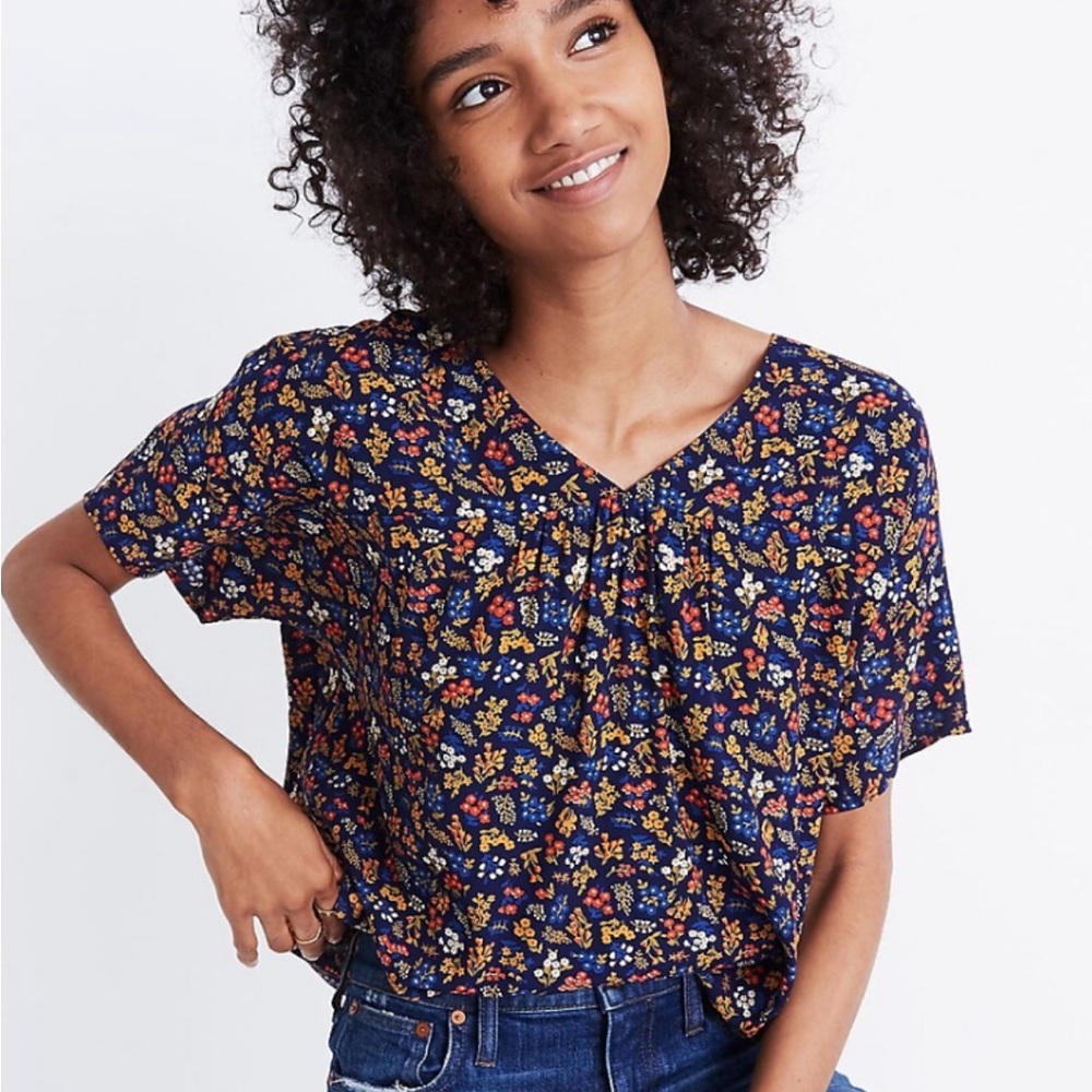 Madewell Ditsy Floral Top